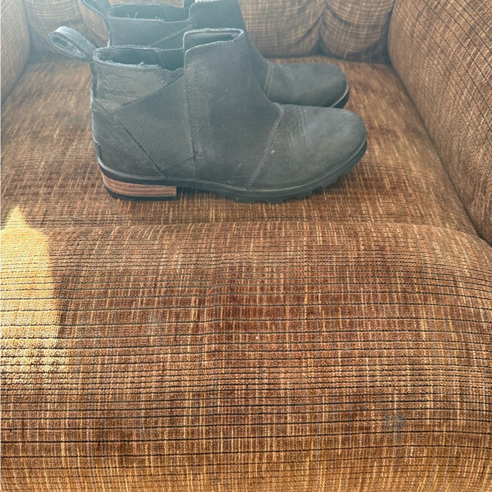 Black Ankle Boots - Picture 3 of 4